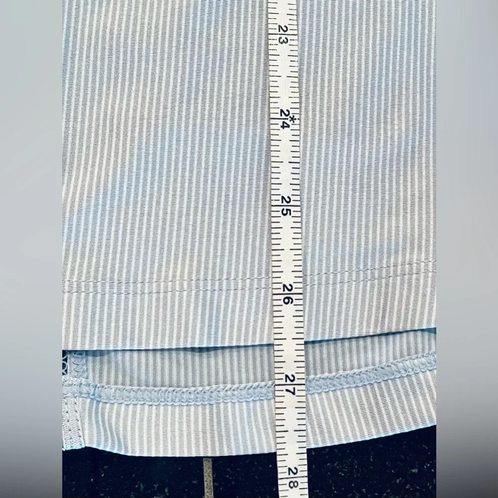 Goode Rider Perfect Sport Shirt 1/4 Zip mock Neck light Blue SZ. XLG equestrian - Picture 16 of 16